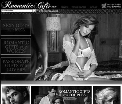 RomanticGifts.com Announces New "50 Shades of Grey" Category - July 26, 2012